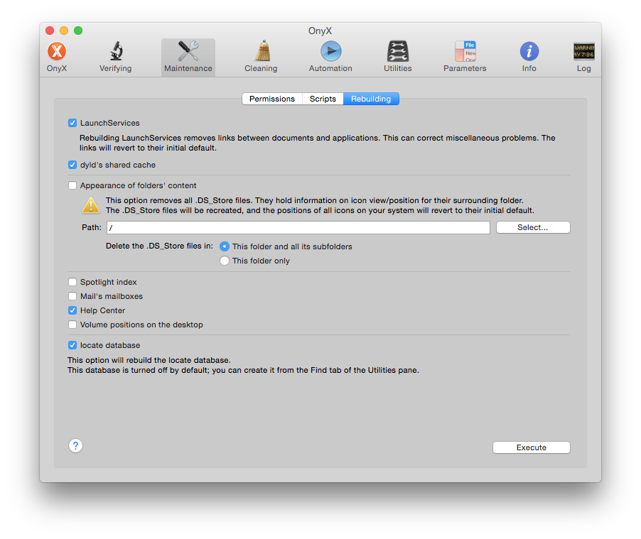 is onyx safe for mac yosemite